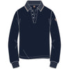 Colmar Long Sleeves Piquet Navy Polo