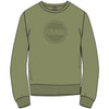 Colmar Crewneck Logo Green Sweatshirt