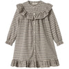 Marmar Dalina Pilot Navy Check Dress