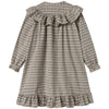Marmar Dalina Pilot Navy Check Dress