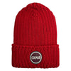 Colmar Stocking Stitch Mix Wool Hermes Red Junior Hat