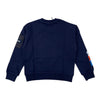 ADD Crewneck Deep Water Sweatshirt with Logo