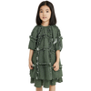 Jnby Stone Multi W/Pattern All Over Short Sleeve Dress