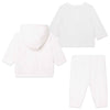 Michael Kors White 3 Piece Track Suit with Tee