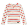 A Monday Poppy Stripe Beau T-shirt - Macaroni Kids