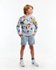 AO76 Sky blue Tom Kitesurf Sweatshirt - Macaroni Kids