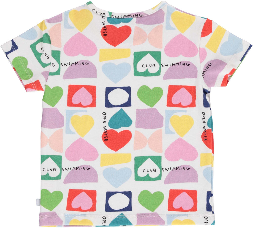 Beau Loves Hearts Baby T-shirt - Macaroni Kids