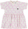 Beau Loves Pink Lavender Scales Baby Dress - Macaroni Kids