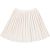 Bebe Organic Melanie Beige Snow Soft Knit Pleated Teen Skirt - Macaroni Kids