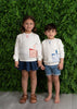 Bellou Kids Blue Zipper Sweater - Macaroni Kids