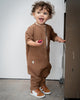 Bonnie And The Gang Frankie Chocolate Jumpsuit - Macaroni Kids