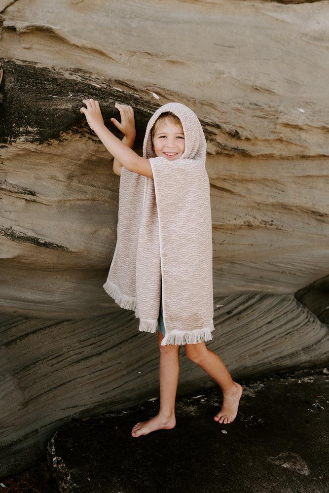 Bundl Organic Hooded Towel - Macaroni Kids