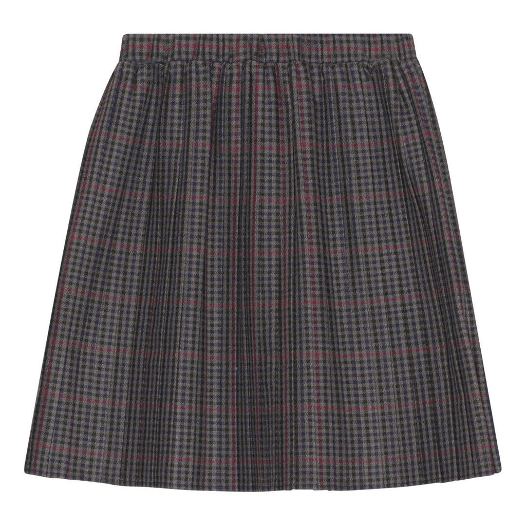 Christiana Rohde Plaid Pleated Skirt no. 2206 129 - Macaroni Kids