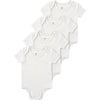 Faerie Undies Baby White Short Sleeve Undershirts 4 Pk - Macaroni Kids