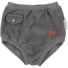 Piupiuchick Charcoal Grey High Waisted Shorties