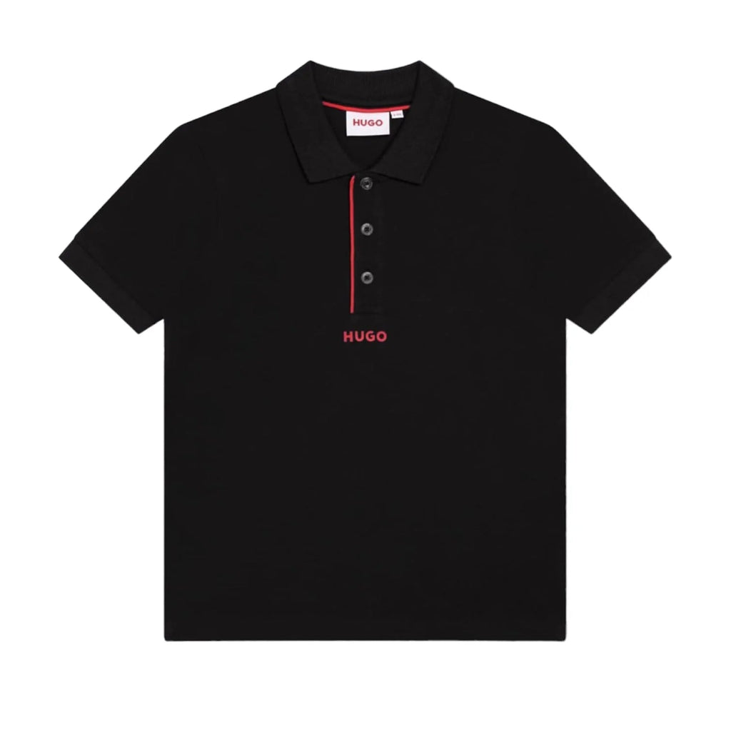 Hugo Boss Black Short Sleeve Polo - Macaroni Kids