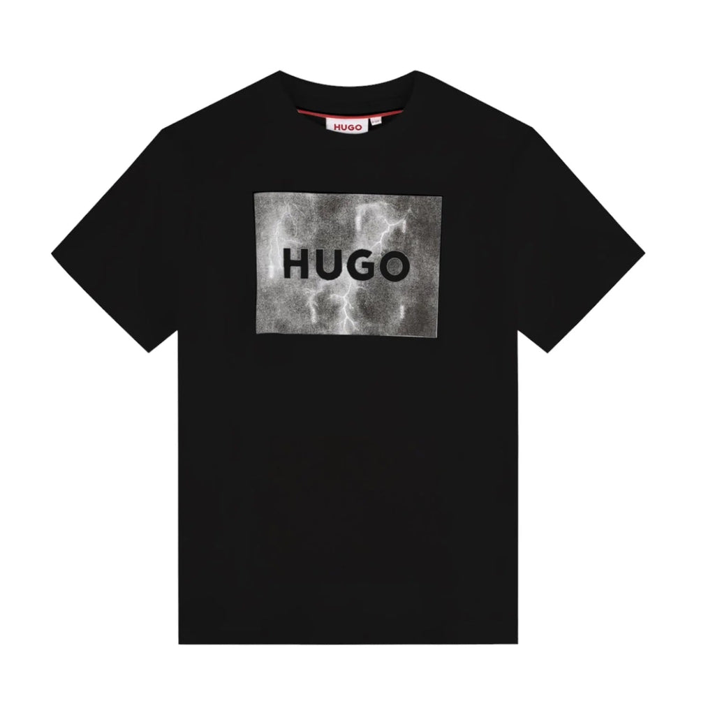 Hugo Boss Black Short Sleeves Tee-Shirt - Macaroni Kids