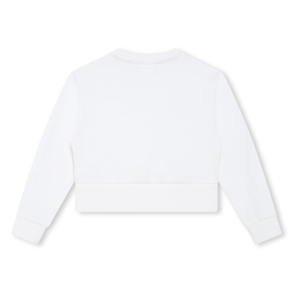 Hugo Boss White Sweatshirt - Macaroni Kids