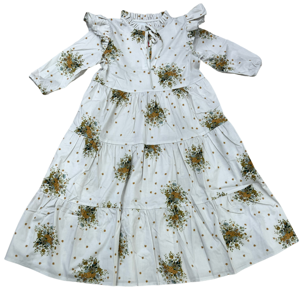 Olivia Rohde Floral Tiered Dress