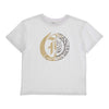 Just Cavalli White Short Sleeve T Shirt W Logo - Macaroni Kids