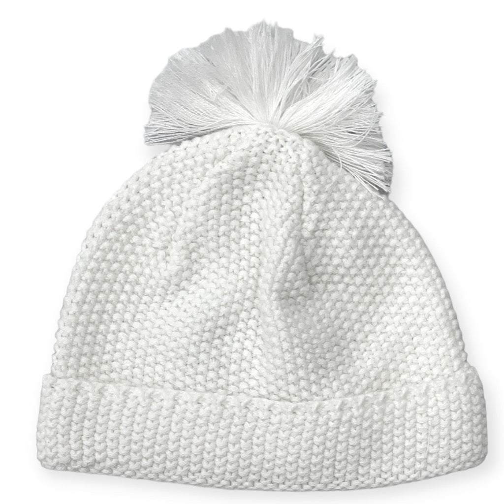 Kipp Cable Knit Hat - White - Macaroni Kids