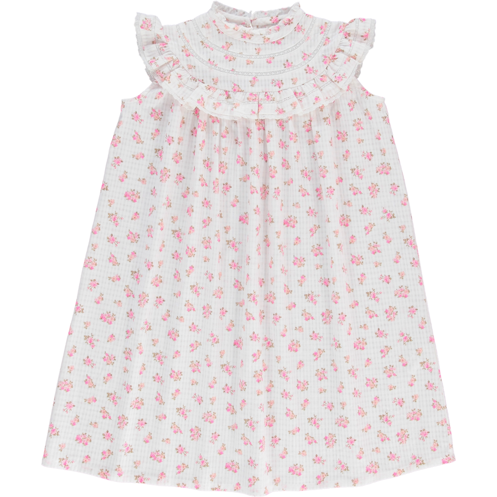 Bebe Organic Beloved floral Louisa Dress – Macaroni Kids