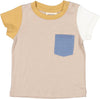 Marmar Color Block Llama Tshirt Ted - Macaroni Kids