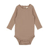 Mema Knits Base Onesie Mink - Macaroni Kids