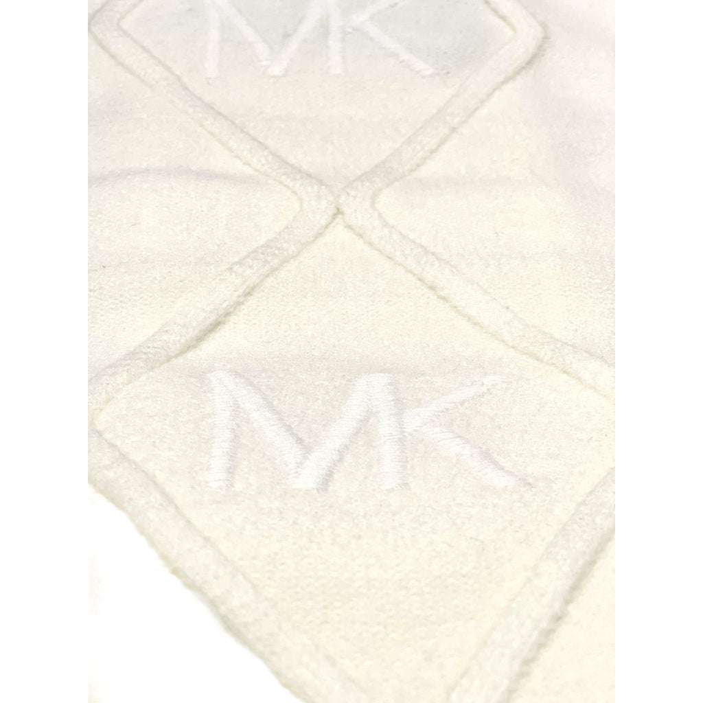 Michael Kors Knit Logo Blanket in Gift Box - Off White - Macaroni Kids
