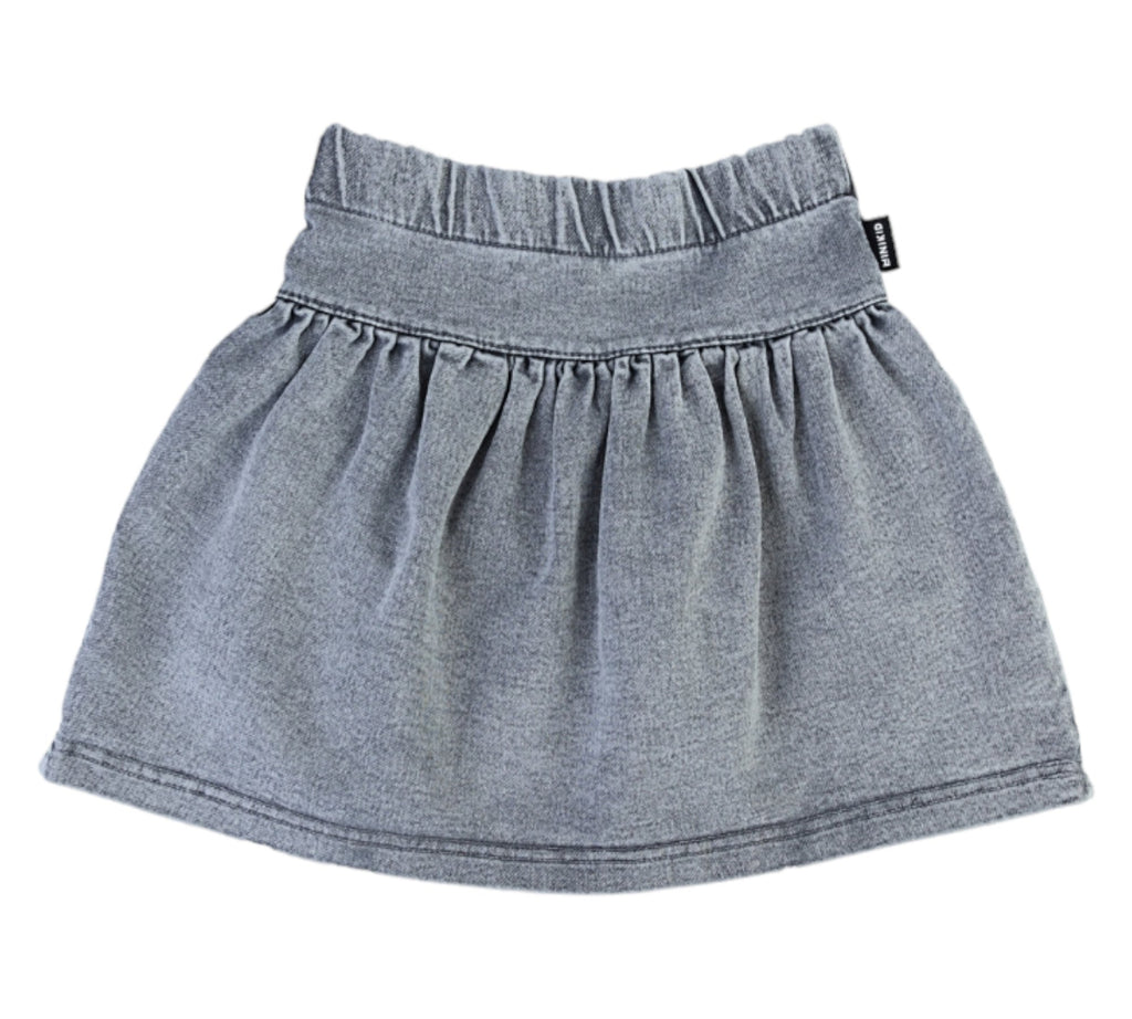 Minikid Vintage Grey Skirt - Macaroni Kids