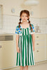 Momohanipopo Multi Striped Linen Sleeveless Dress - Macaroni Kids