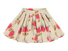 Morley Roses Beige Targetlong Short Skirt - Macaroni Kids