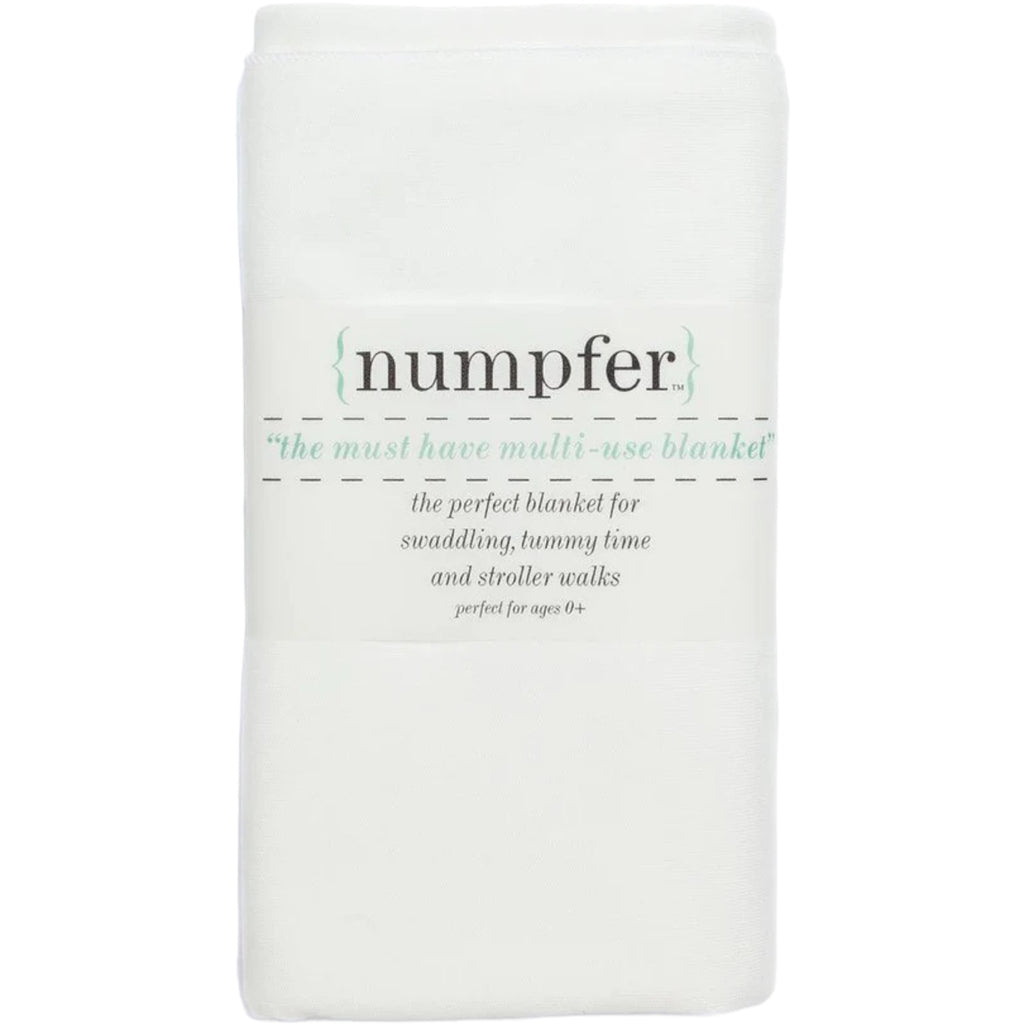 Numpfer 'The Must Have Multi-Use Blanket' - Mustard stitch trim - Macaroni Kids
