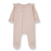 One More In The Family Alina Jumpsuit W/Feet - Macaroni Kids