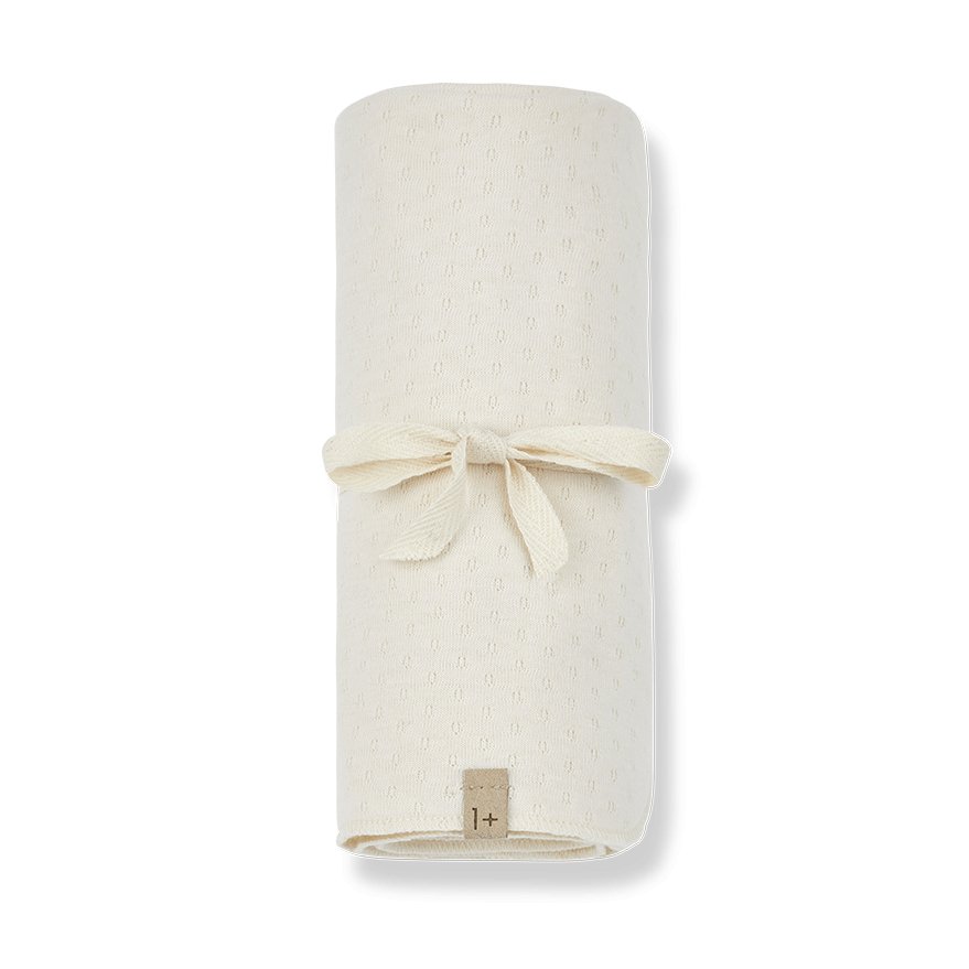 One more in the Family Ivory Asis Blanket - Macaroni Kids