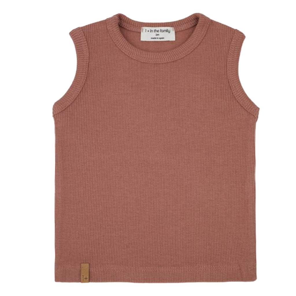 One More In The Family Julio Ribbed Tank Top - Macaroni Kids