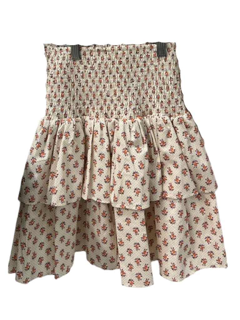 Petite Amalie Corduroy Smocked Tiered Skirt - Macaroni Kids