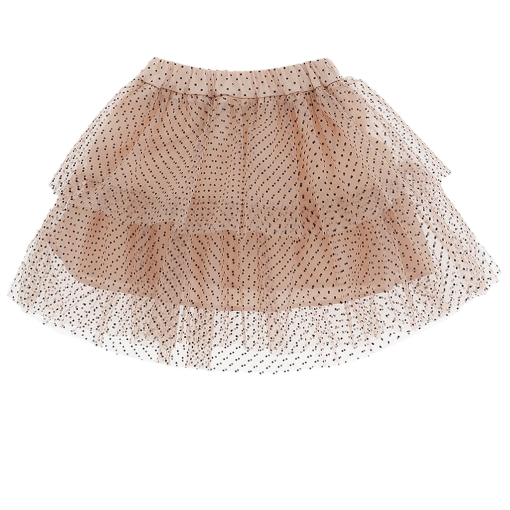 Philosophy All-Print With Polka Dot Tulle Ruffled Skirt - Macaroni Kids