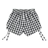 Piupiuchick Black & White Checkered Shorts - Macaroni Kids