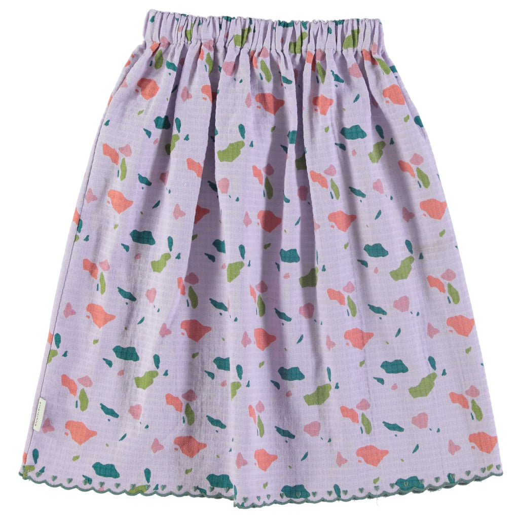 Piupiuchick Lilac Long Skirt - Macaroni Kids