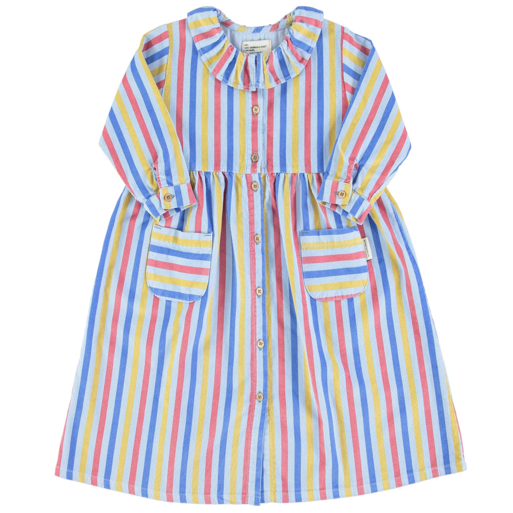 Piupiuchick Long Striped Shirt Dress Macaroni Kids piupiuchick-long-striped-shirt-dress-macaroni-kids