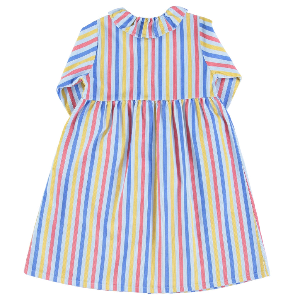 Piupiuchick Long Striped Shirt Dress - Macaroni Kids