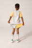 Raquette Baseline Pastel Tricolor Runner Shorts - Macaroni Kids