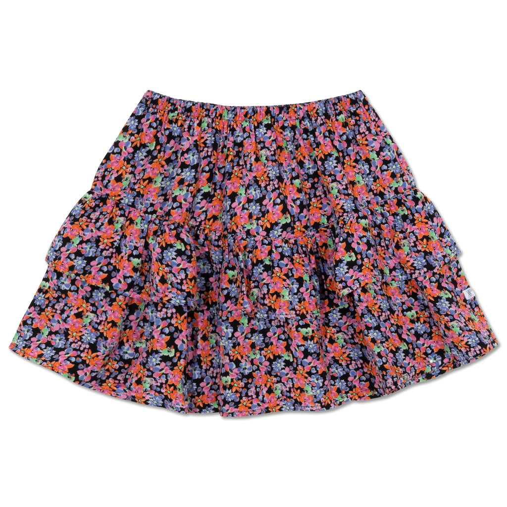 Repose AMS Floral Long Ruffle Skirt - Macaroni Kids