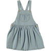 Tocoto Vintage Denim Dress With Straps - Macaroni Kids
