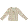 Tocoto Vintage Hearts Openwork Jersey Fabric Jacket - Macaroni Kids
