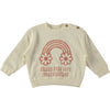 Tocoto Vintage Off White Baby Island Tour Sweatshirt - Macaroni Kids