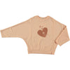 Tocoto Vintage Pink BABY Hearts Sweatshirt - Macaroni Kids
