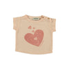 Tocoto Vintage Pink Baby Hearts T-Shirt - Macaroni Kids