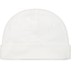 White with Logo Embroidery Hat - Macaroni Kids